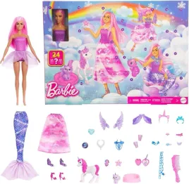 barbie-swiat-fantazji-kalendarz-adwentowy-lalka-barbie-o-rozowych-wlosach