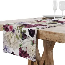 bieznik-obrus-na-stol-matowy-gladki-40x200-cm-dekoracyjny-kwiaty-wzor-080