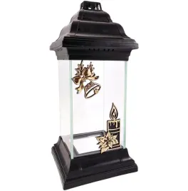 szklany-lampion-znicz-czarny-ze-zlota-swieca-i-dzwonkiem-boze-narodzenie