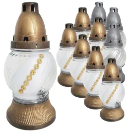 zestaw-malych-szklanych-zniczy-kulka-cyrkonia-mix-kolorow-z-wkladem-10szt