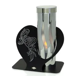 znicz-solarny-led-metalowy-serce-z-roza