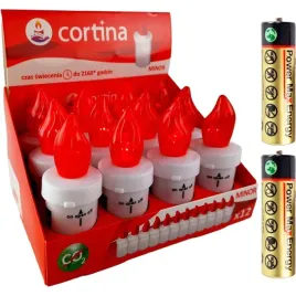 wklad-do-zniczy-led-cortina-minor-czerwony-12szt