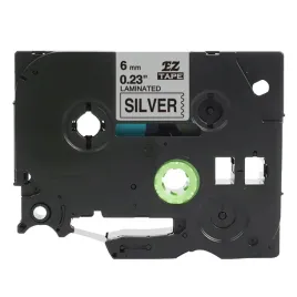 tasma-do-brother-tze-911-6mm-8m-srebrna-tz-911
