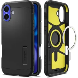 etui-tough-armor-magsafe-z-podstawka-na-iphone-16-czarne-spigen