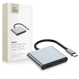 hub-adapter-4w1-usb-c-usb-a-2x-hdmi-4k-60hz-szary-tech-protect