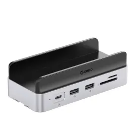 stacja-dokujaca-10w1-do-mac-mini-m-2-usb-c-usb-a-hdmi-rj45-sd-tf-srebrna