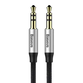 yiven-m30-przewod-kabel-audio-stereo-aux-3-5-mm-meski-mini-jack-1m-srebrno-