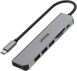 hub-usb-unitek-usb-c-aluminium-7w1-unitek