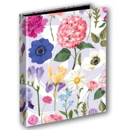 segregator-a4-2-hortensja-na-jasnym-tle-folia-mat-nie-rysujaca-tt9400-penm