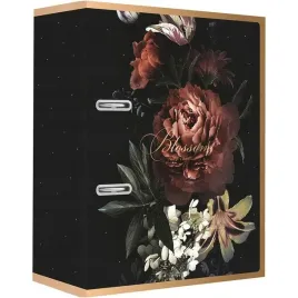 segregator-a4-75-2r-satin-gold-blossom-interdruk-interdruk