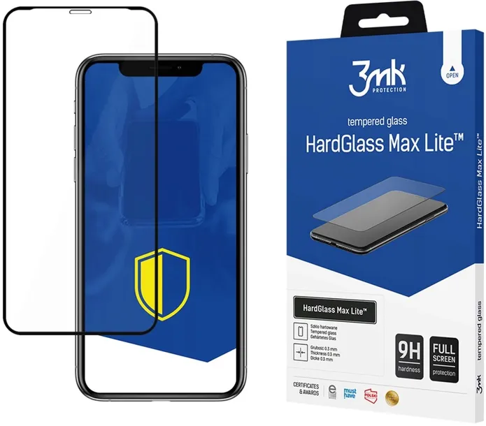 apple-iphone-11-pro-max-3mk-hardglass-max-lite-black-3mk-konstrukcja-otwory-na-czujniki-przyciski-zaokraglone-rogi