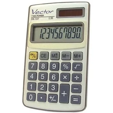 kalkulator-vector-dk-137-kiesz-10p-vector