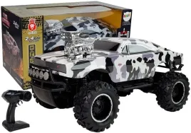 auto-terenowe-zdalnie-sterowane-2-4g-4x4-bialo-czarne-moro-lean-toys