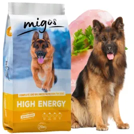 sucha-karma-dla-psa-aktywnego-z-kurczakiem-migos-high-energy-20-kg