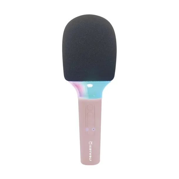 kidywolf-mikrofon-bluetooth-mit-licht-rosa