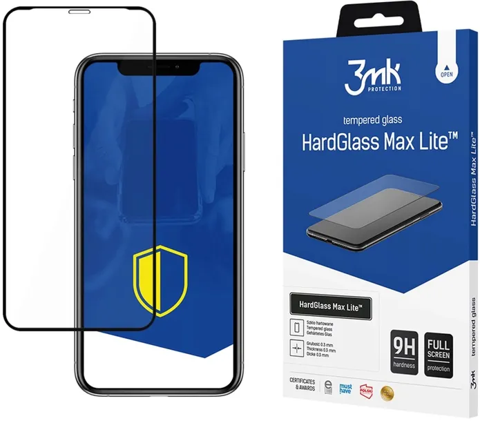 apple-iphone-11-pro-max-3mk-hardglass-max-lite-black-3mk-konstrukcja-otwory-na-czujniki-przyciski-zaokraglone-rogi