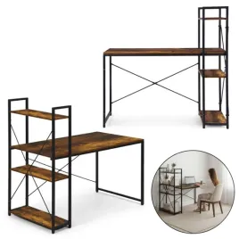 loftowe-biurko-komputerowe-z-regalem-polkami-120-x-60cm-czarne-brazowy