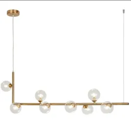 lampa-sufitowa-szklane-kule-zlota-gold-6-punktow