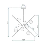 lampa-wiszaca-toolight-loft-12-punkty-swiatla-g9-stan-nowy