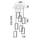 toolight-lampa-lhj090-7cp-gold-material-dominujacy-tworzywo-sztuczne
