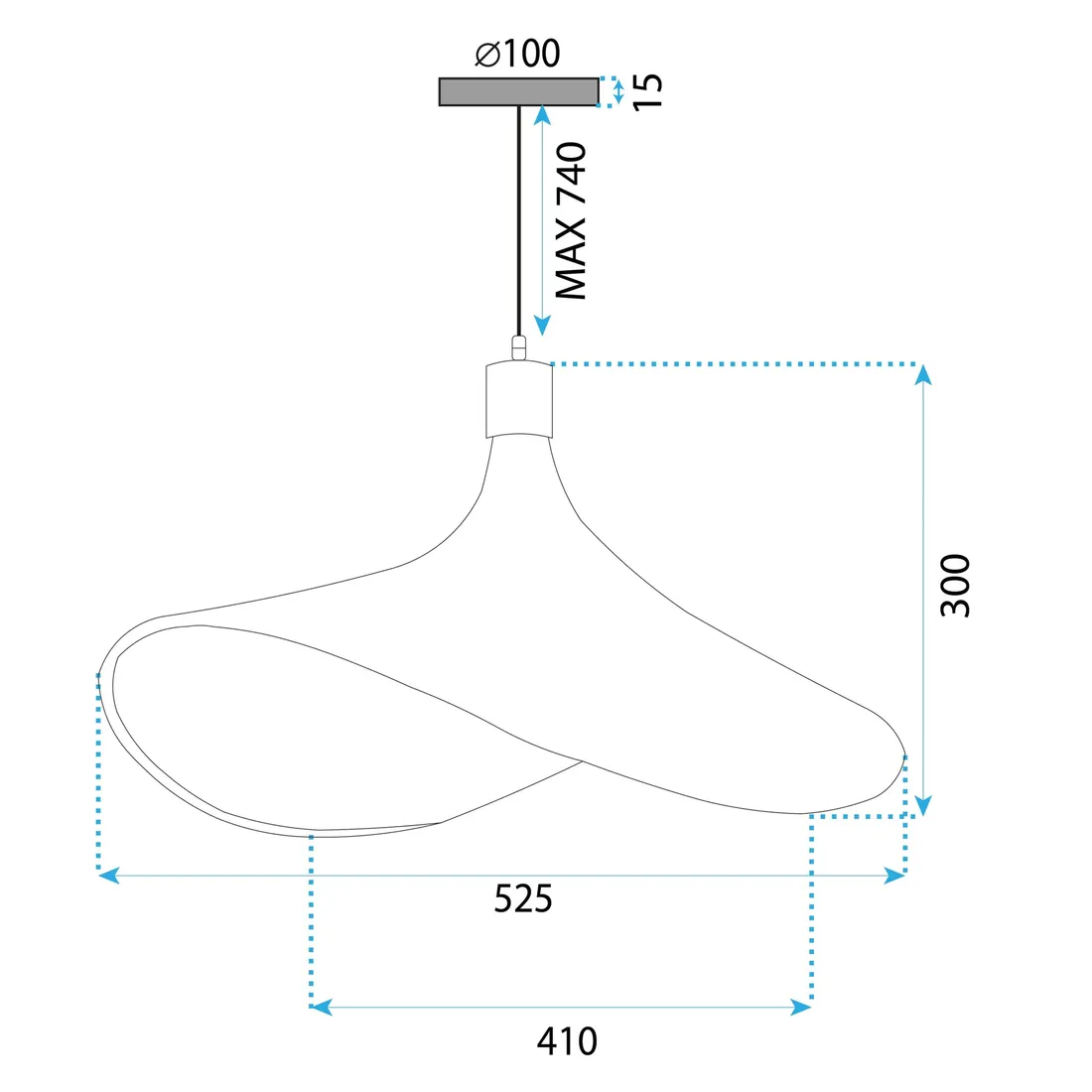 toolight-lampa-app1641-1cp-50-cm-stan-nowy