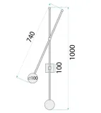 kinkiet-toolight-zolty-g9-25-w-material-dominujacy-metal