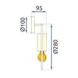 kinkiet-toolight-zolty-g9-25-w-rodzaj-gwintu-g9