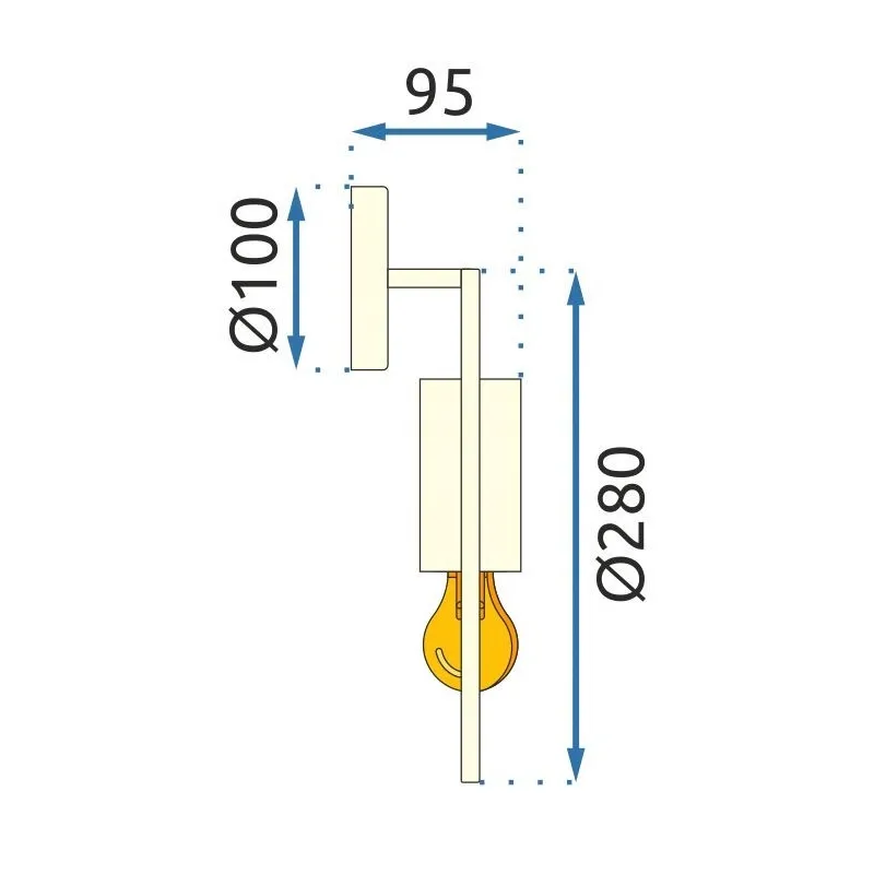 kinkiet-toolight-zolty-g9-25-w