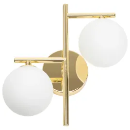 lampa-scienna-zloty-kinkiet-mleczne-klosze