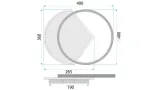 toolight-lampa-lhj077-c-black-white-material-dominujacy-tworzywo-sztuczne