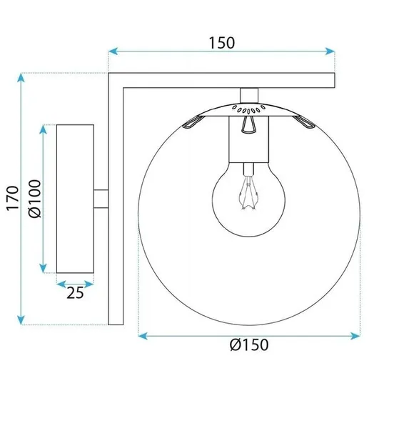 lampa-scienna-kinkiet-toolight-biala-kula-czarne-elementy-e27-kolekcja-g101-1w