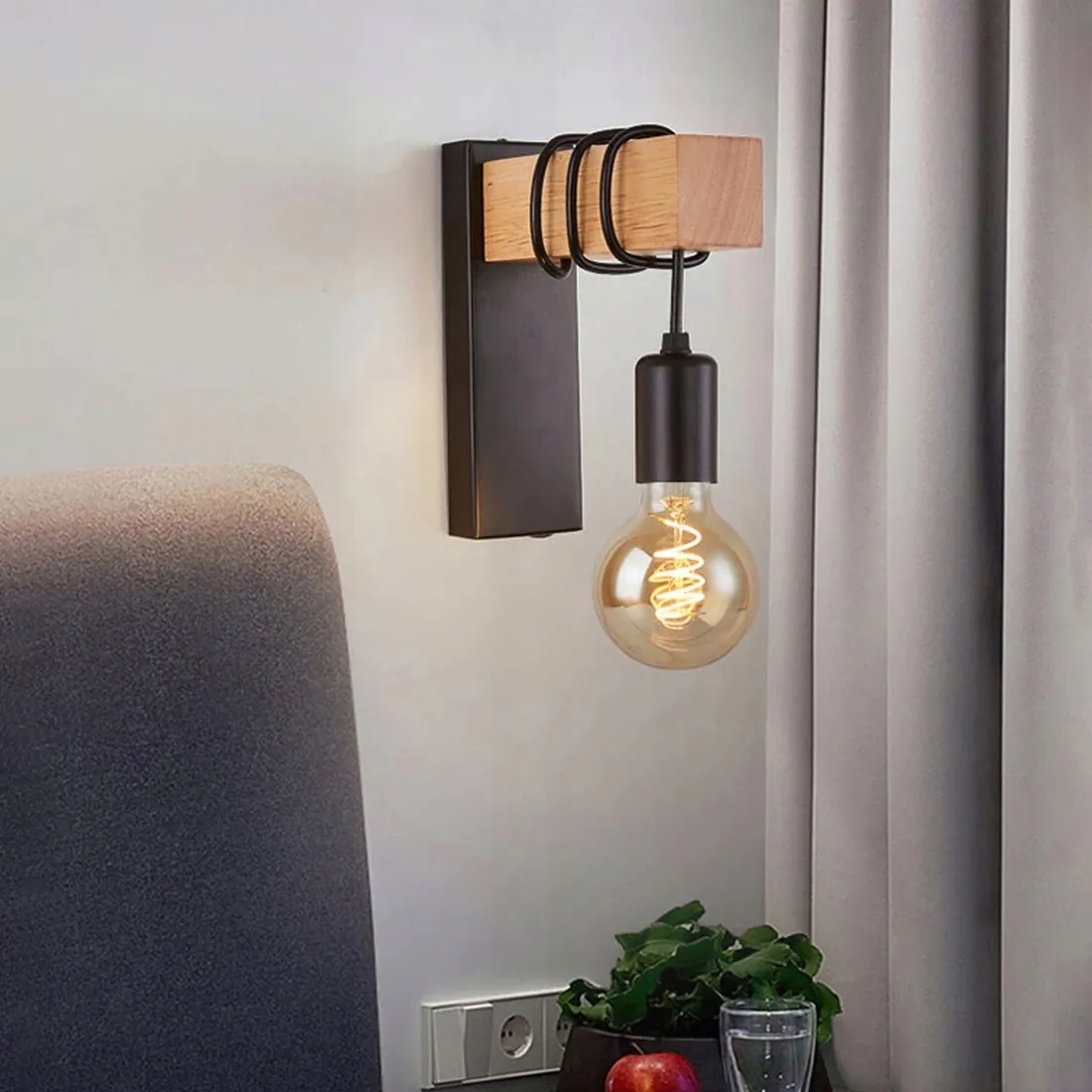 kinkiet-lampa-scienna-toolight-drewno-czarne-elementy-e27