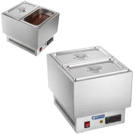 podgrzewacz-do-czekolady-i-sosow-suchy-bemar-2-gn-z-pokrywkami-royal-cate