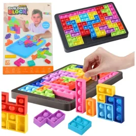 gra-tetris-pop-it-ukladanka-puzzle-3w1-sensoryczna-kolorowa-27el-lean-toys
