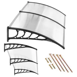 daszek-nad-drzwi-200x100-cm-zadaszenie-oslona-poliweglan-podwojny-multigard