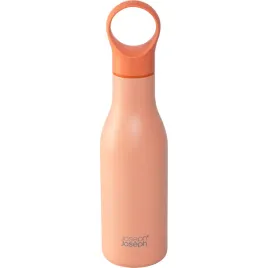 joseph-joseph-loop-500ml-sta-steel-coral-vac-ins-water-bottle