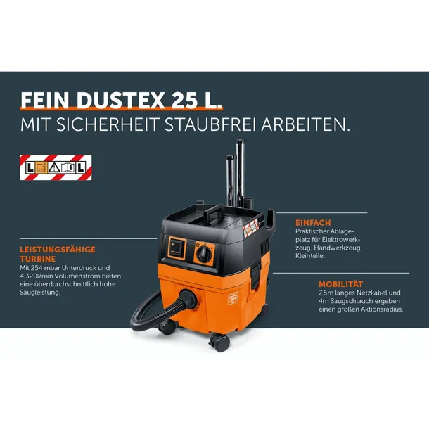 fein-dustex-sauger-25l