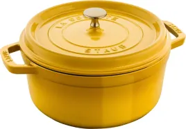 staub-la-cocotte-24cm-rund-citron-gusseisen