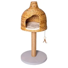 karlie-banana-leaf-drapak-dla-kota-50x50x105cm-bezowy-wiklinowy
