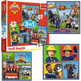 trefl-puzzle-3w1-strazak-sam-w-akcji-106-elementow