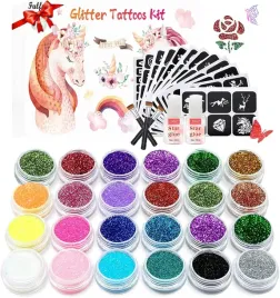 zestaw-do-tatuazy-brokatowych-dla-dzieci-120-szablonow-30-kolorow