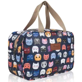 tiechi-kosmetyczka-damska-dziecieca-wodoodporna-torba-podrozna-kot