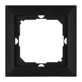 perla-ramka-pojedyncza-czarny-mat-e-9001504