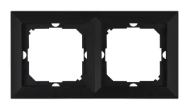 perla-ramka-podwojna-czarny-mat-e-9001511