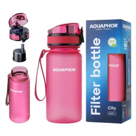 butelka-aquaphor-city-350-ml-z-filtrem-weglowym-rozowa-bidon-na-spacer