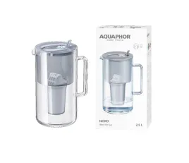 dzbanek-filtrujacy-szklany-aquaphor-nord-25l-z-wkladem-a5-350l-szary