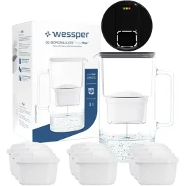 szklany-dzbanek-filtrujacy-wessper-aquamax-z-licznikiem-led-33-10x-filtr