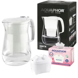 aquaphor-onyx-42-l-dzbanek-filtrujacy-z-filtrem-maxfor-b25-mg-plus-bialy
