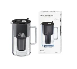 dzbanek-filtrujacy-szklany-aquaphor-nord-25l-z-wkladem-a5-350l-czarny