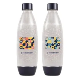 sodastream-butelki-na-wode-fuse-czarne-bubble-mosaic-2x1l